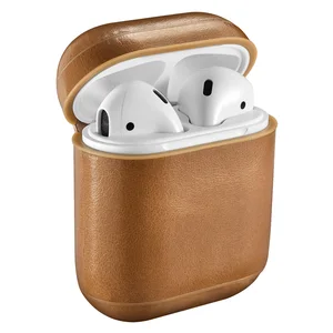 ICARER Genuine Leather Full Cover AirPods