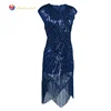 guangzhou factory sequin formal dress black long silver sequins dresses fringe big party place ladies sexy shiny skirt