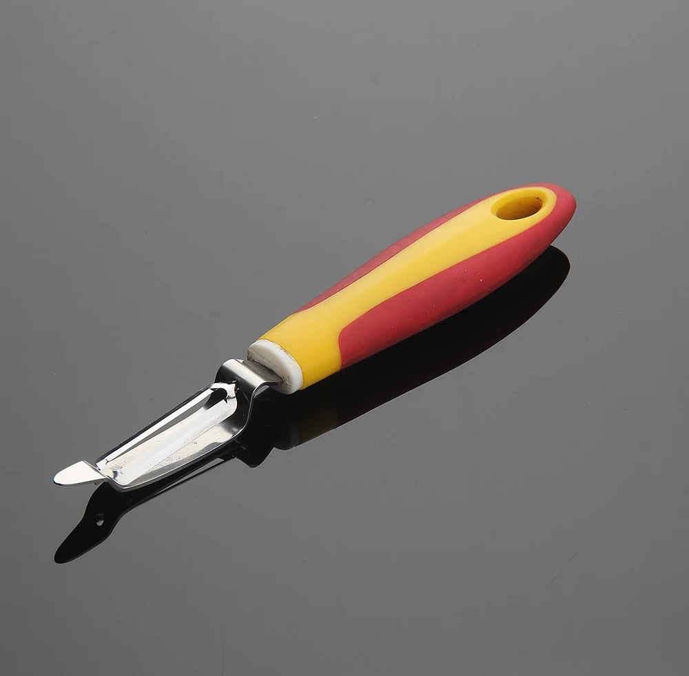Kitchen Gadgets Flexible Stainless Steel Vegetable Peeler And Shredder