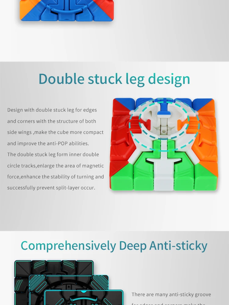 Yongjun Yuchuang 5*5*5 Magnetic Educational Magic Cube Puzzle Toys