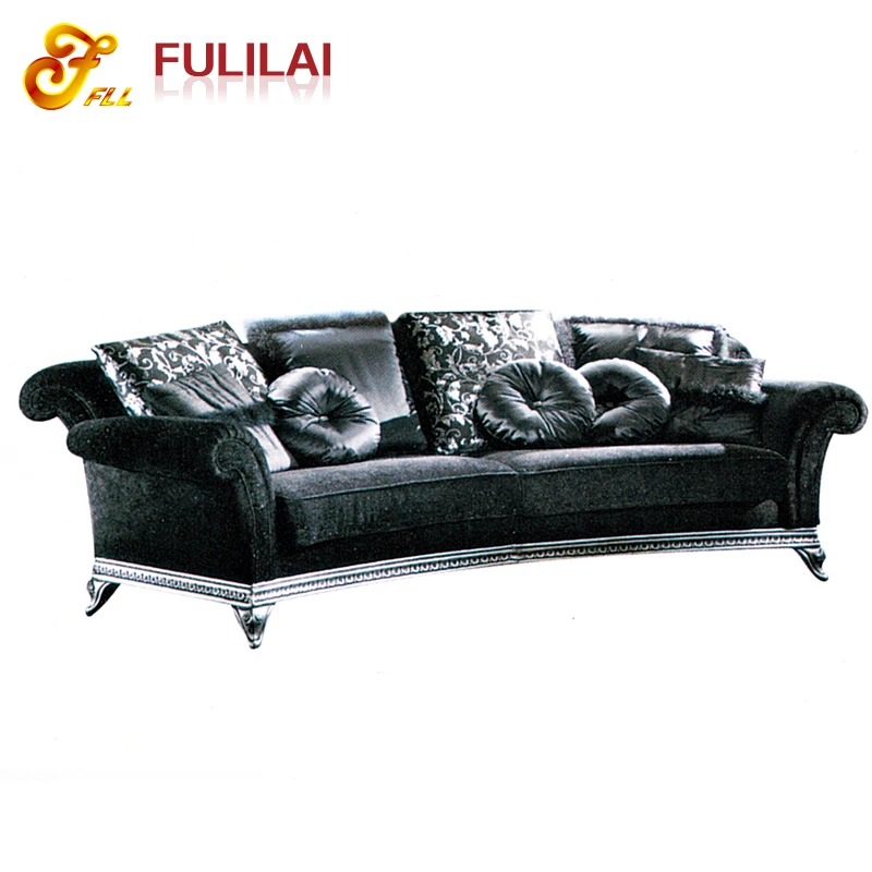 
Foshan contemporary beautiful hotel fabric furniture sofa 