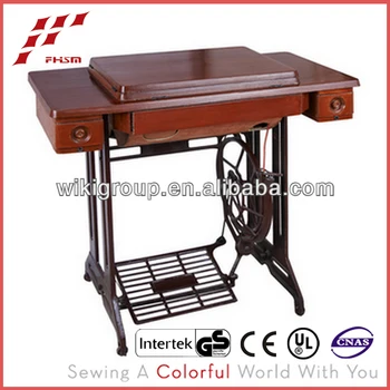 Domestic Treadle Sewing Machine Parts Table And Stand For Sale