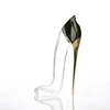 Distinctive Style empty High Heel Shoe Shape Glass Perfume Bottle for Woman Perfume with Decorative Cap