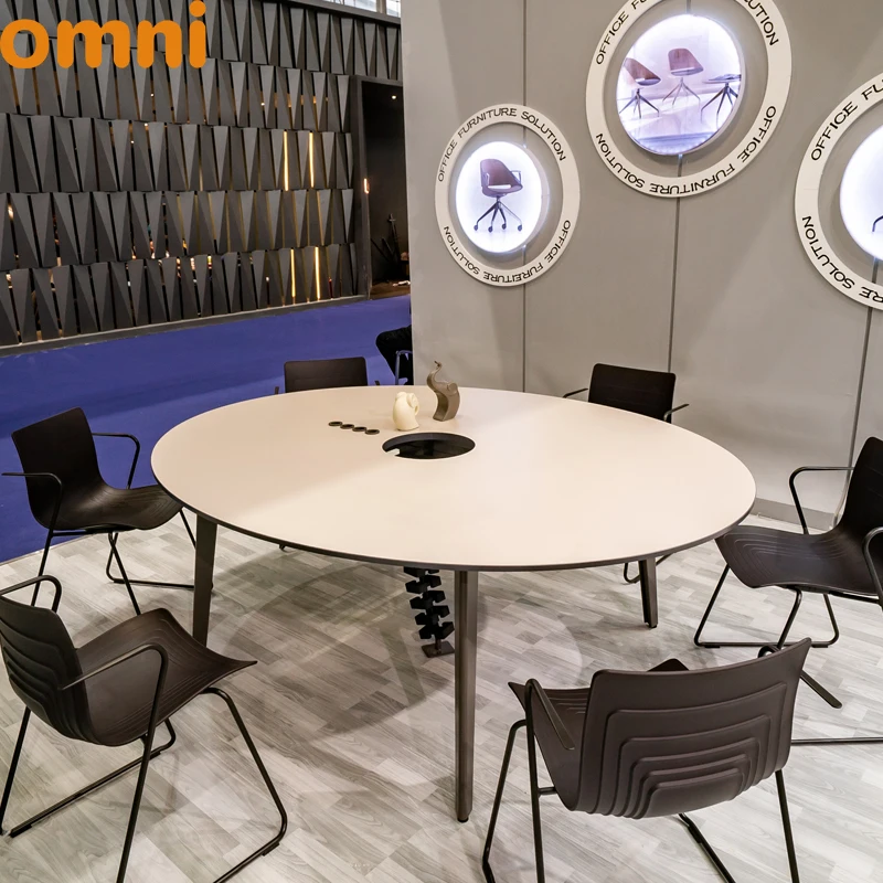 Venta al por mayor mesa redonda para oficina-Compre online los mejores