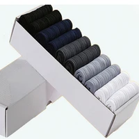 

Men's Bamboo Socks 10 pairs in a Box-lot. 5 colors High quality Gift for the Man