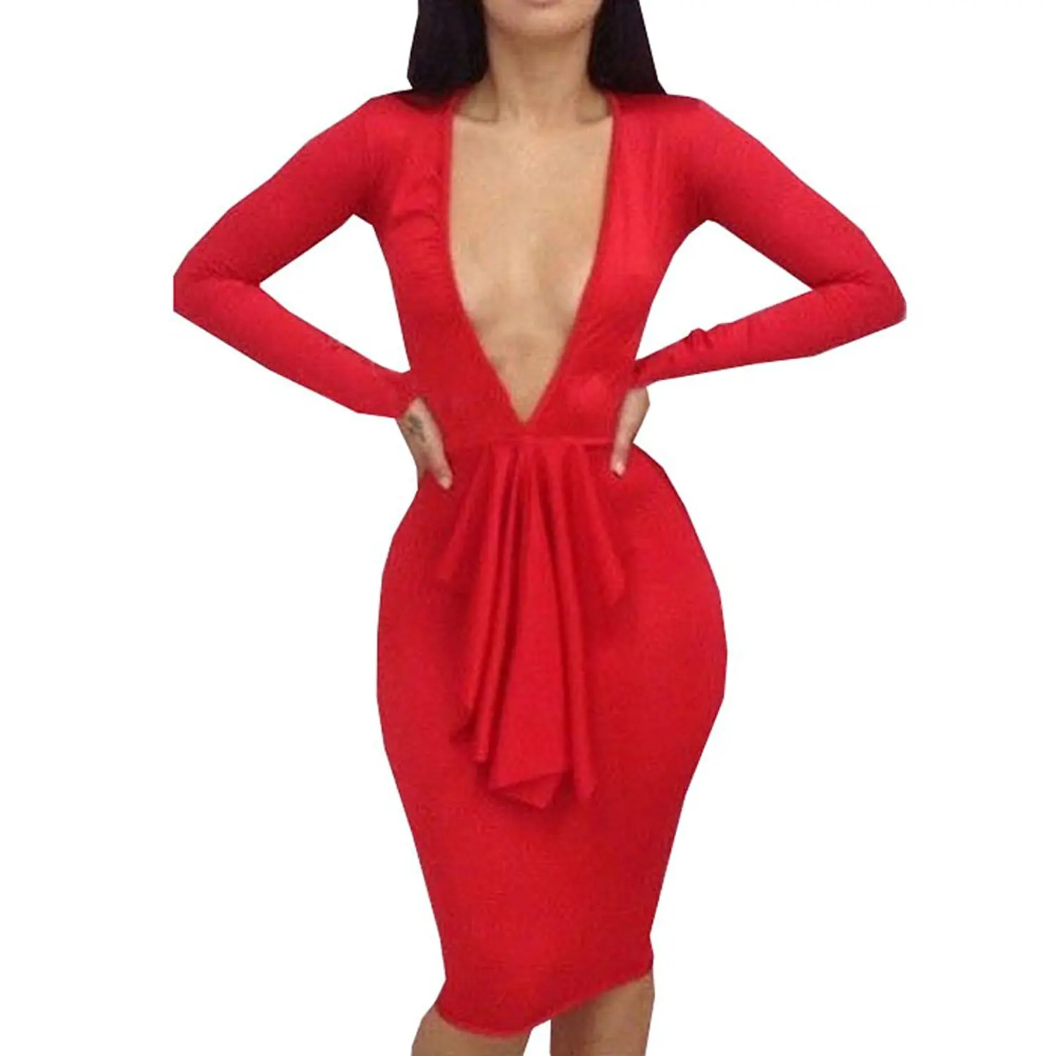 Cheap Deep Low Cut Dress, find Deep Low Cut Dress deals on line at