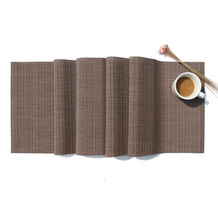 Washable Heatresistant Grey Coffee Restaurant Table Runner,Table