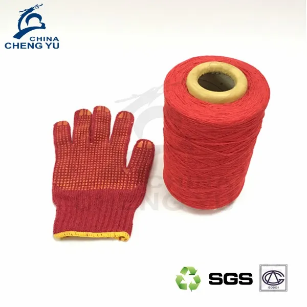 Wholesale The Second Hand Yarn For Glove Regenerated 65 Polyester 35