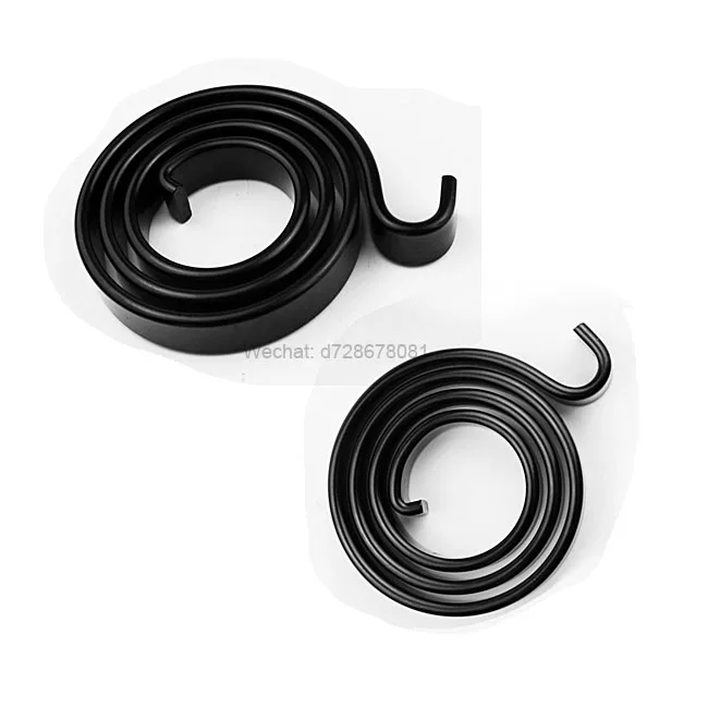 Wholesale 4mm Thickness Black Flat Spiral Spring Buy Flat Sprial