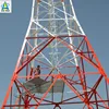 Steel Telecom Isp 4g Base Station 100 Meter Self Supporting Tower
