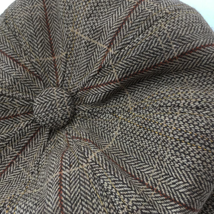 high quality custom wholesale cotton newsboy cap cheap plain beret hat cap