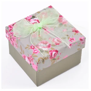 uv logo lamination crown rigid gift paper boxes for jewelry packaging supplies