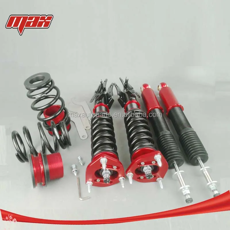 
Damping height adjusting Coilover suspension Shock Absorber Coil Spring 