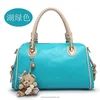 Wholesale cheap Fashion Matching bear women's ladies designer set pu leather handbags