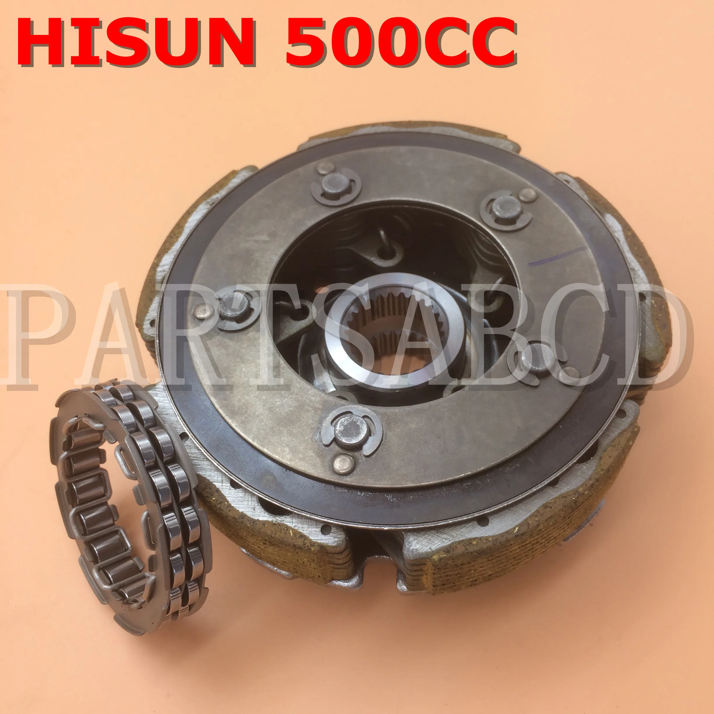 Hisun 500cc Atv Clutch Complete 21230f390000 Hisun Atv Parts With One