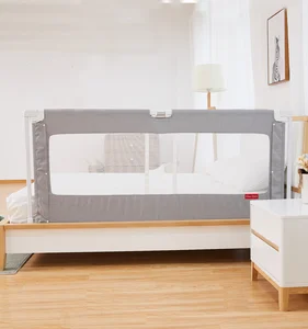 Image of Wholesale Safety Baby Bed Rail Bumper Removable Bed Side Rails Toddler Bumper Bed