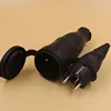 Flush mounted electric socket waterproof industrial plug and socket