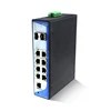 High performance 2SFP 8 RJ 45 ports Intelligent network fiber media converter