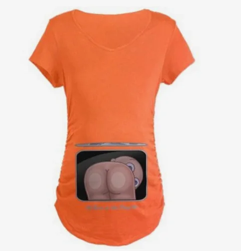 Версии нового кодекса беременным с коротким рукавом футболки в длинный ряд цифровая печать выбор цвета