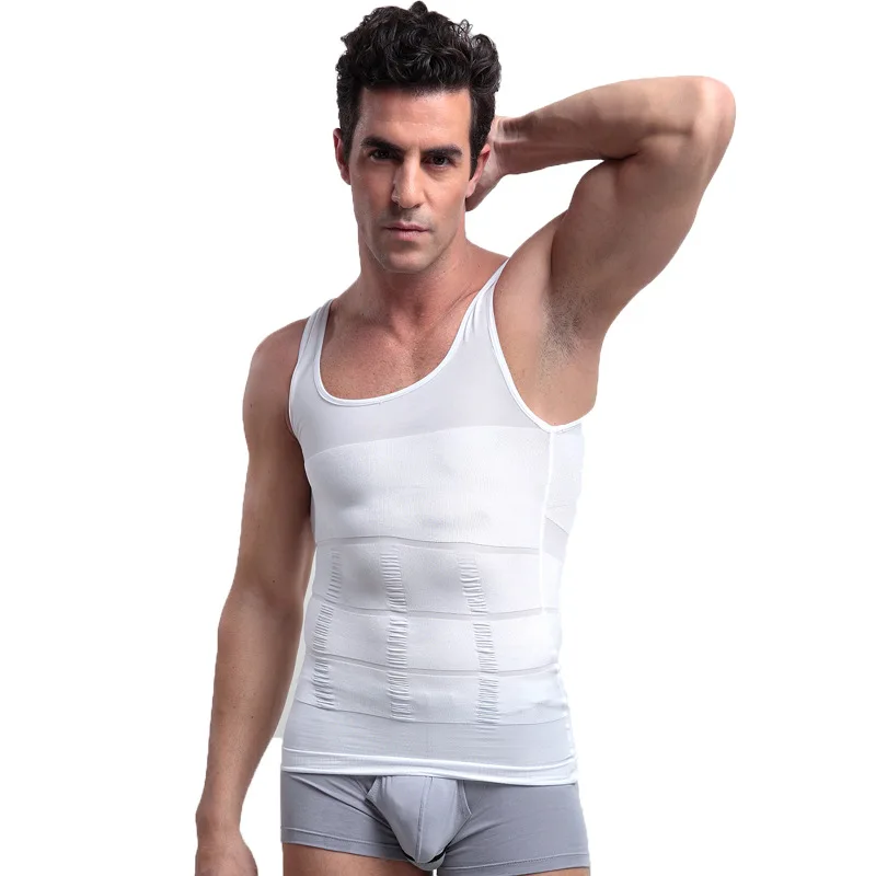 
Men T Shirt Slimming Underwear Shapewear For Men 