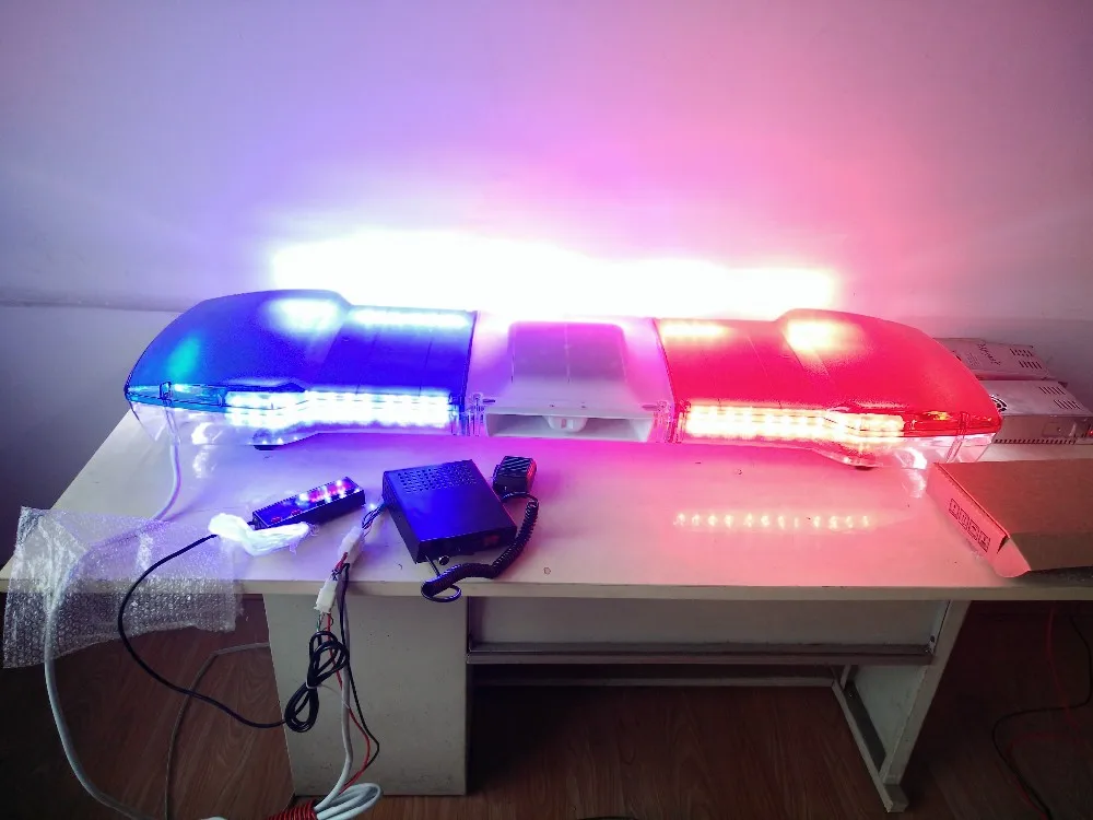 47'' Full Length Led Warning Lightbar Emergency Vehicle Fire Engine
