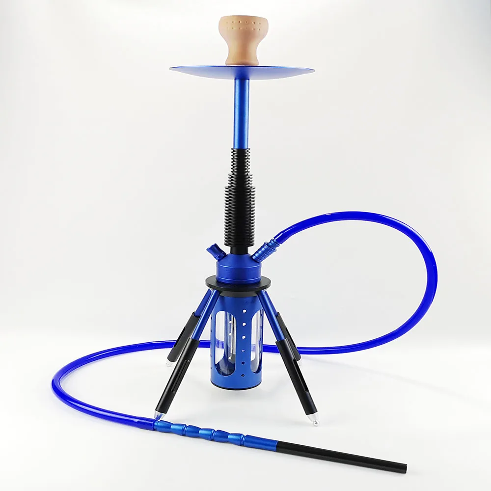 Woyu Dubai Al Fakher 304 Stainless Steel Narguile Glass Smoke Hookah