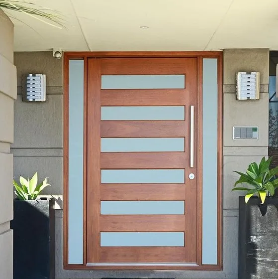 Beautiful Wood Gl Decorative Front Door Design Beautiful Wood Gl Decorative Front