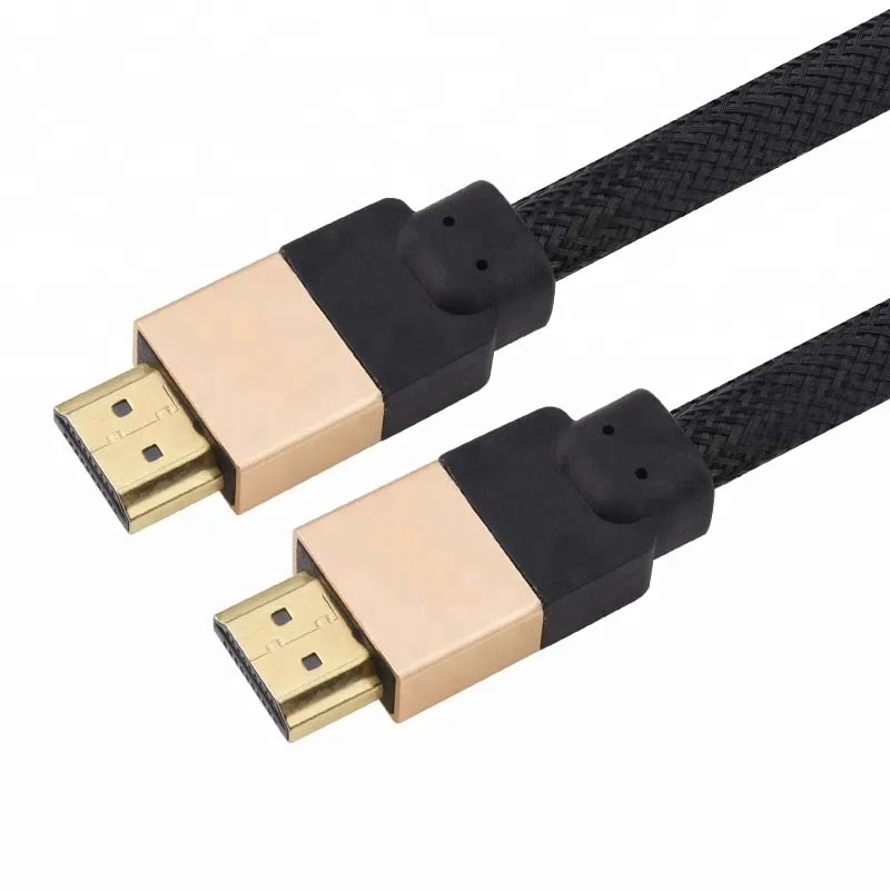 

Fast Delivery Wholesale High Speed Computer Tv Videos Support 3d 4k 1.8m Tv Hdmi To Hdmi Cable With Ethernet, Black