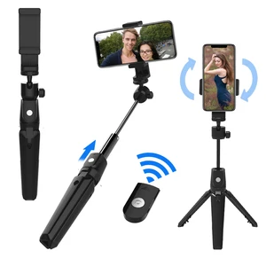Bluetooth Flexible Aluminium Selfie Stick & Retractable Tripod