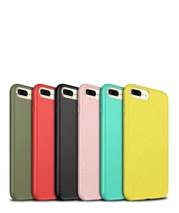 Eco Friendly Biodegradable Wheat Straw iPhone 7 8 Plus Phone Cover