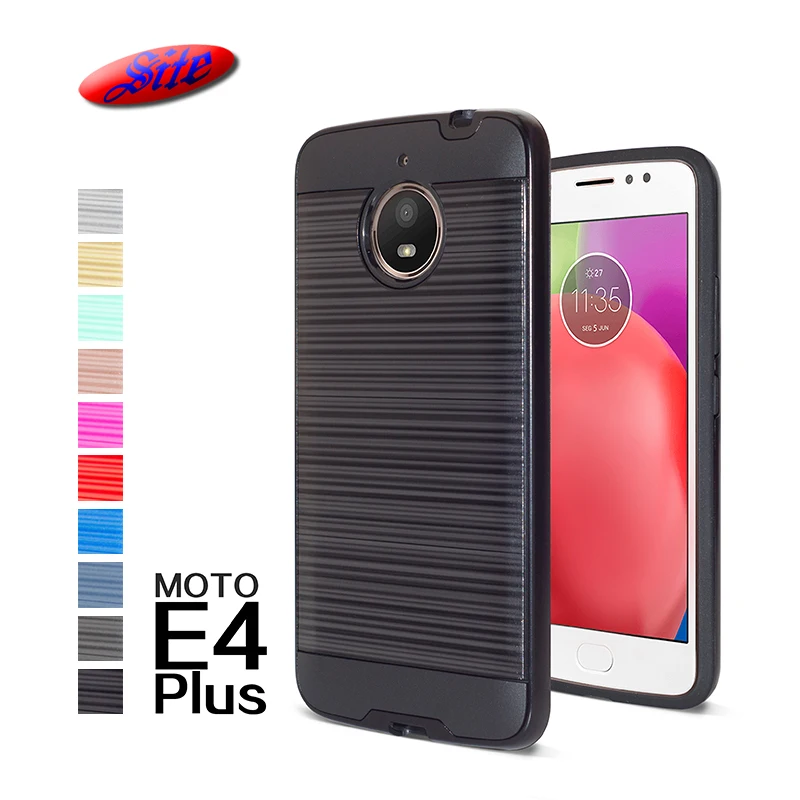 Hot Selling Free Sample Brushed Metal Phone Cover Tpu Pc Mobile Phone