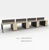 Double sided computer desks for dual monitors computer desks office