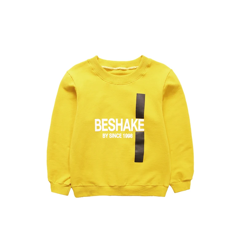 

DR1803DDJNB1101 Wholesale Children Clothing Boys T-shirts for Autumn, Black;red;yellow