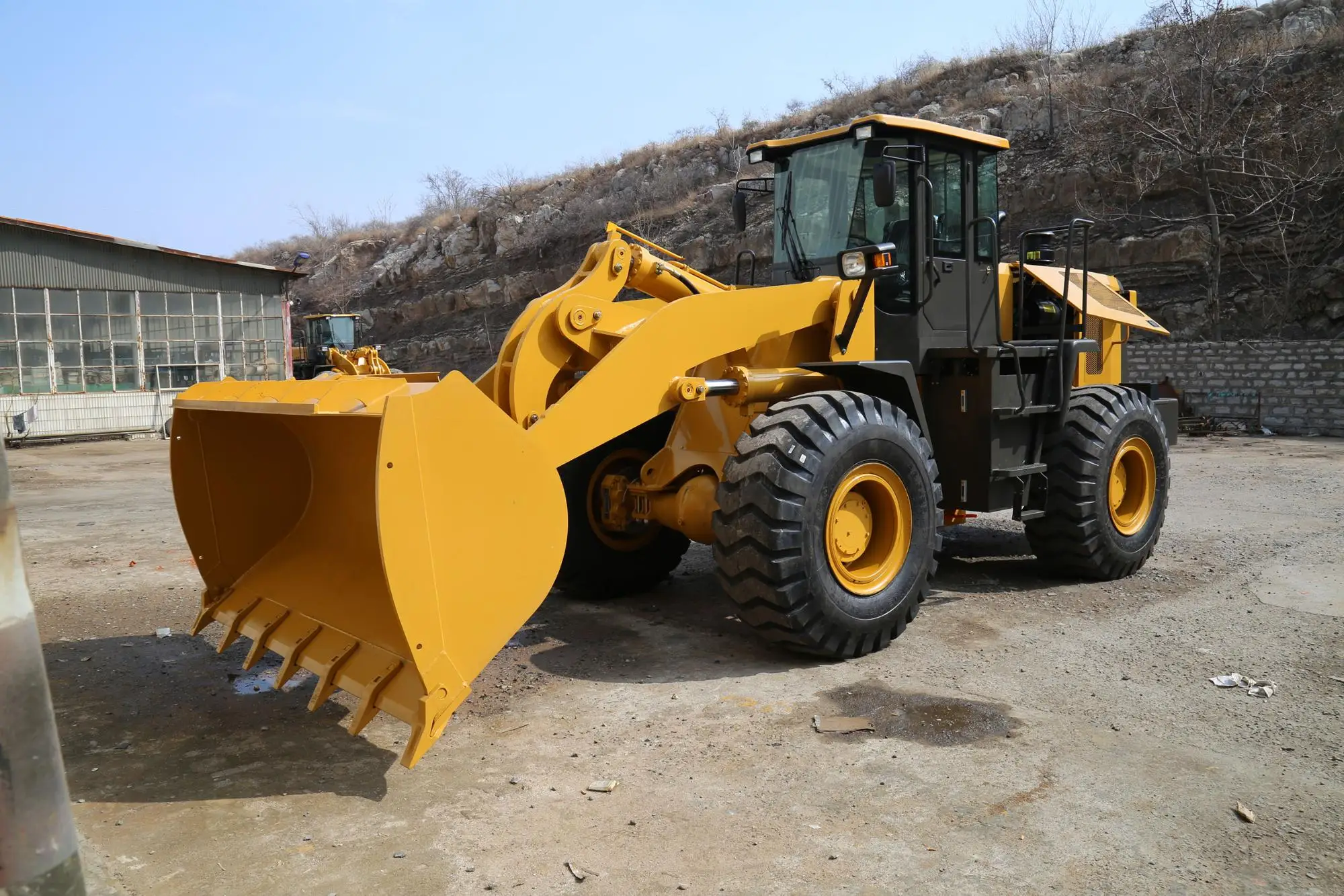 Chinese Top 10 brand construction machinery big 5 ton sem Long king zl50gn wheel loader made in