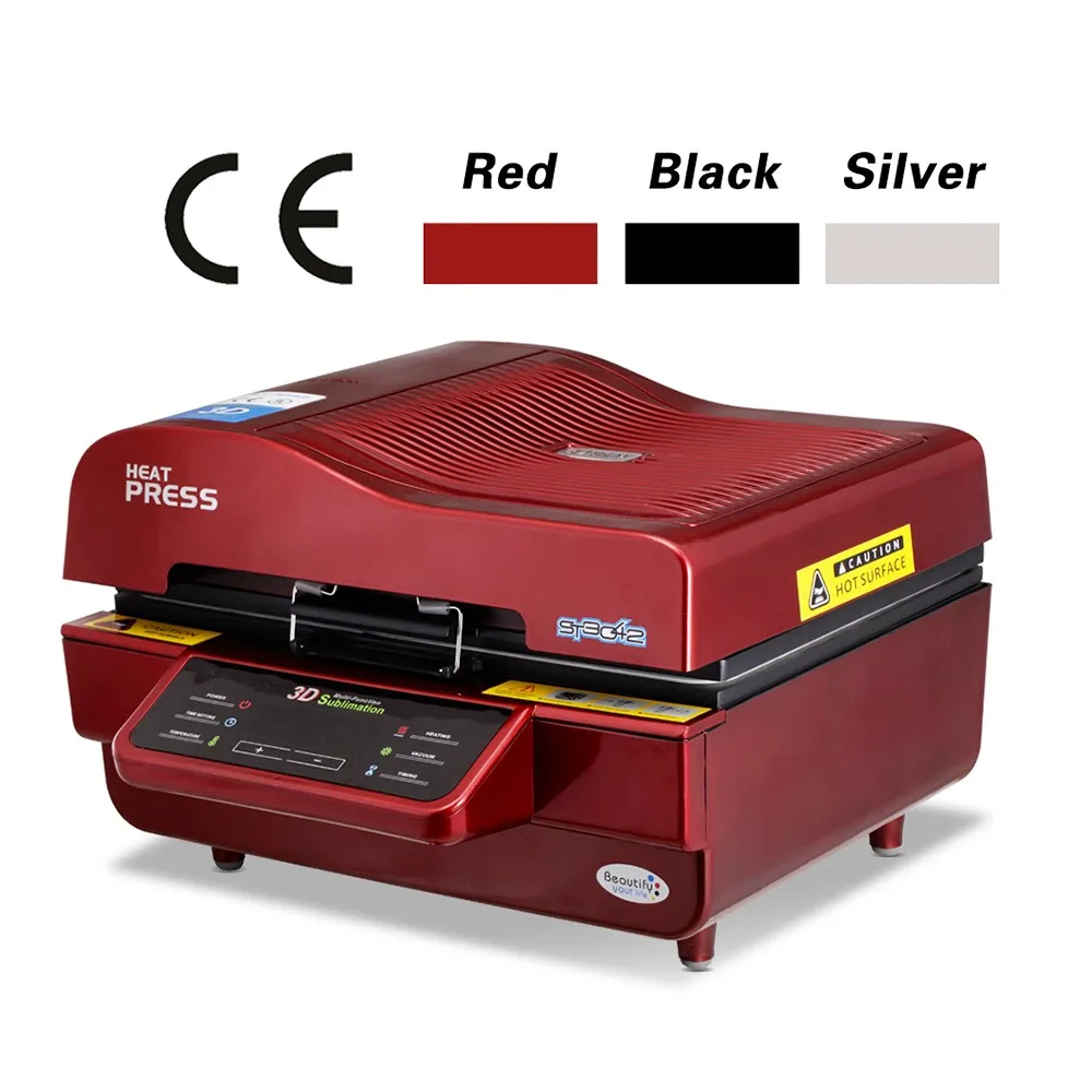 3d Vacuum Heat Transfer Press Machine Multifunction Sublimation Machine