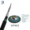 Manufacturing 24 Core Optical Fiber Cable GYTA53