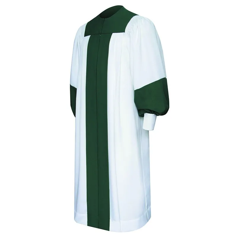 Hot Sale Church Catholic Women Choir Robes With Green Banner Buy
