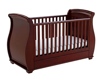 wood cot bed