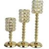 Gold bling table decoration tall wedding wholesale candelabras centerpieces