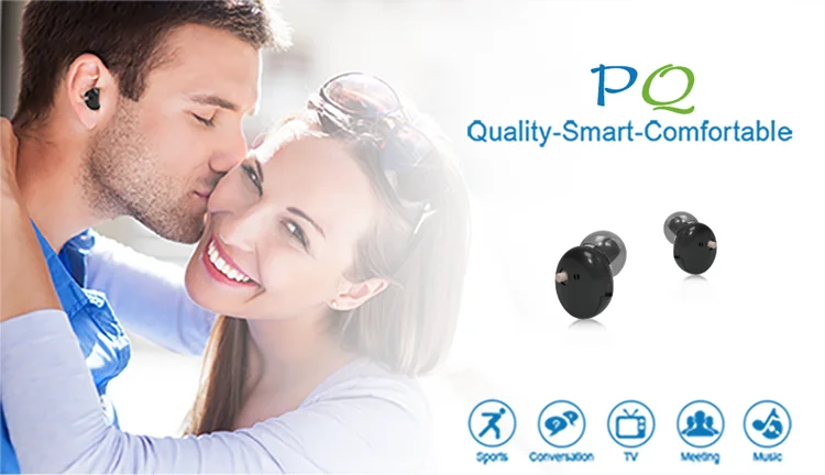hearing loss  mini china CIC hearing aid