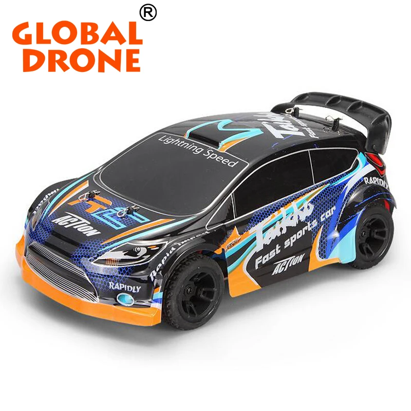 

Global Drone WLtoys A242 1/24 2.4G 4WD kit car electric rc car electric toy car divisoria toys Off-road Truck, Black