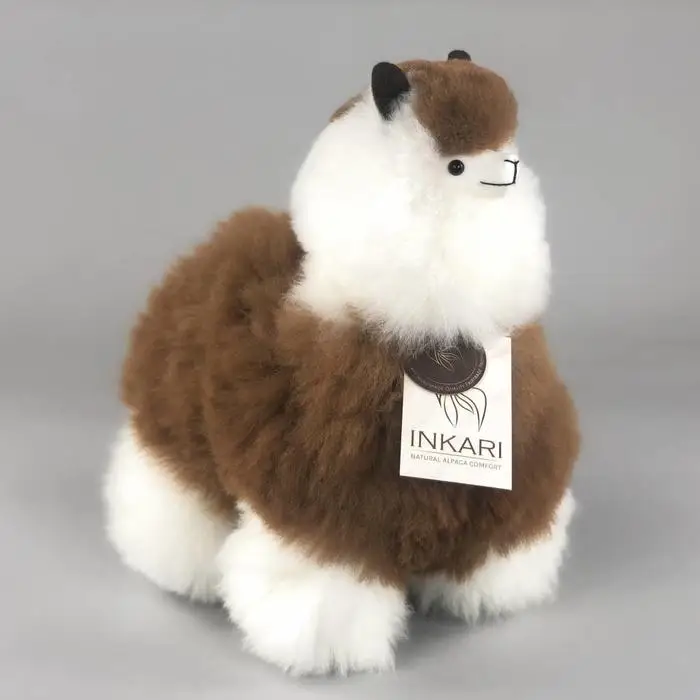 alpaca plush real fur
