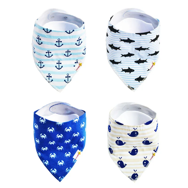 

Baby Bandana Drool Bibs for Drooling and Teething, 100% Organic Cotton, Soft and Absorbent, Bibs for Baby Girls, Pantone color