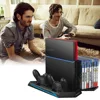 Multifunctional charge station stand for PS4 console