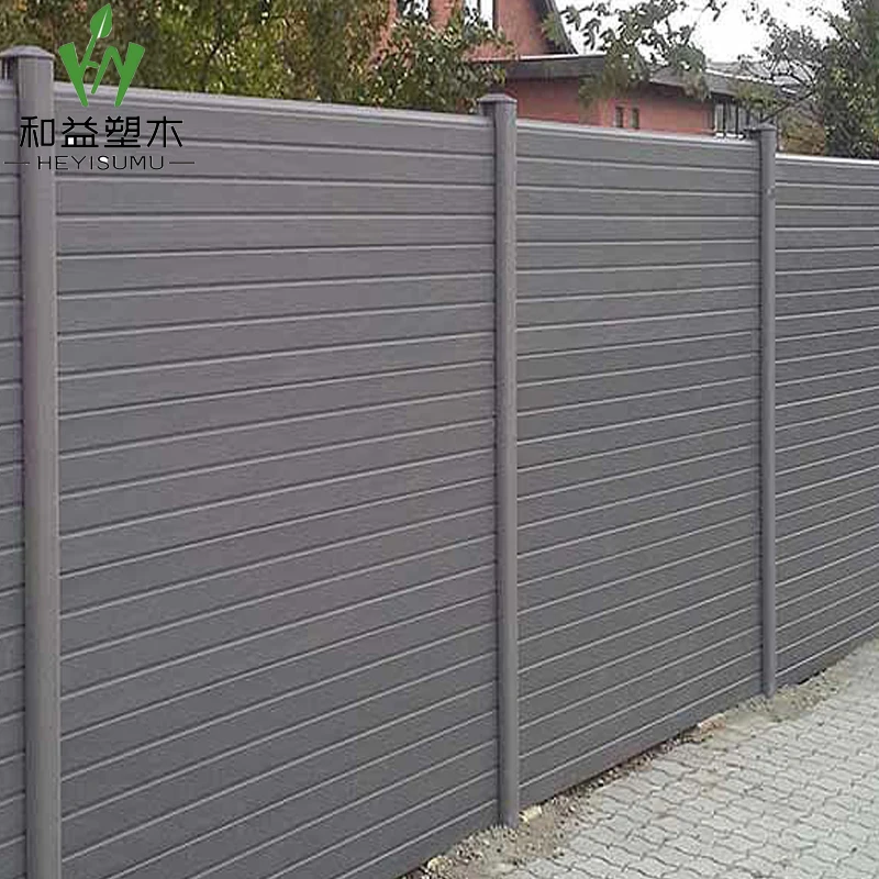 

Decorative outdoor wood plastic composite fence, Customers' requirments