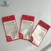 Small zipper silm USB data cable packing pouch