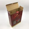 luxury custom cardboard wine packing box