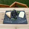 Cater Dinnerware Plates For Wedding High Quality Square Shape Best China Custom Natural Slate Serving Tray