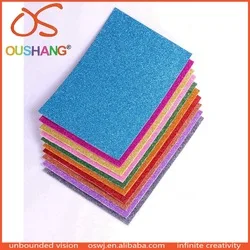 printed glitter eva foam
