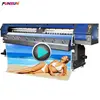 Big discount Funsunjet FS-3202G 3.2m 10ft 1440dpi vinyl sticker printer one way vision printing machine with two Dx5 head